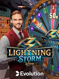 Lightning Storm game show at K7777 COM
